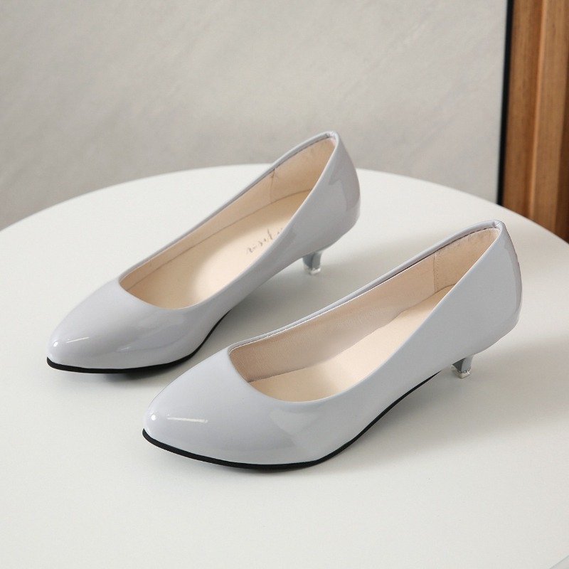 Women'S Shoes Large - 대형 사이즈 35-42 부드러운 여성용 미들힐