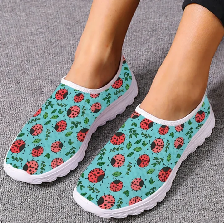 Women'S Shoes For Tennis - 세븐 스타 레이디버그 메쉬 고품질 스니커즈