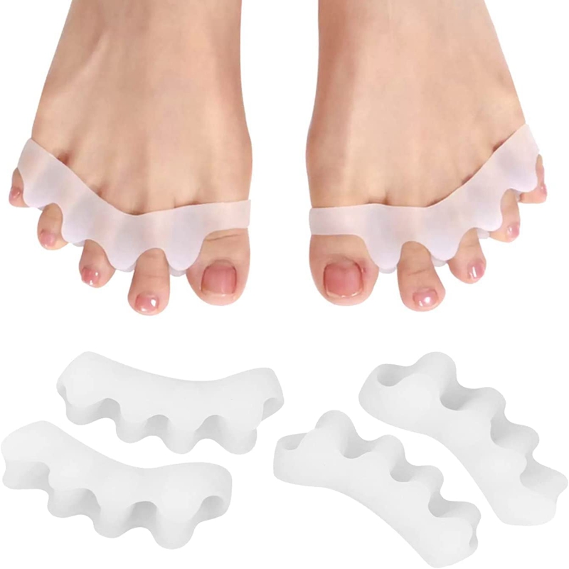 Women'S Shoes For Bunions - 1쌍 실리콘 발가락 분리기 해머 토