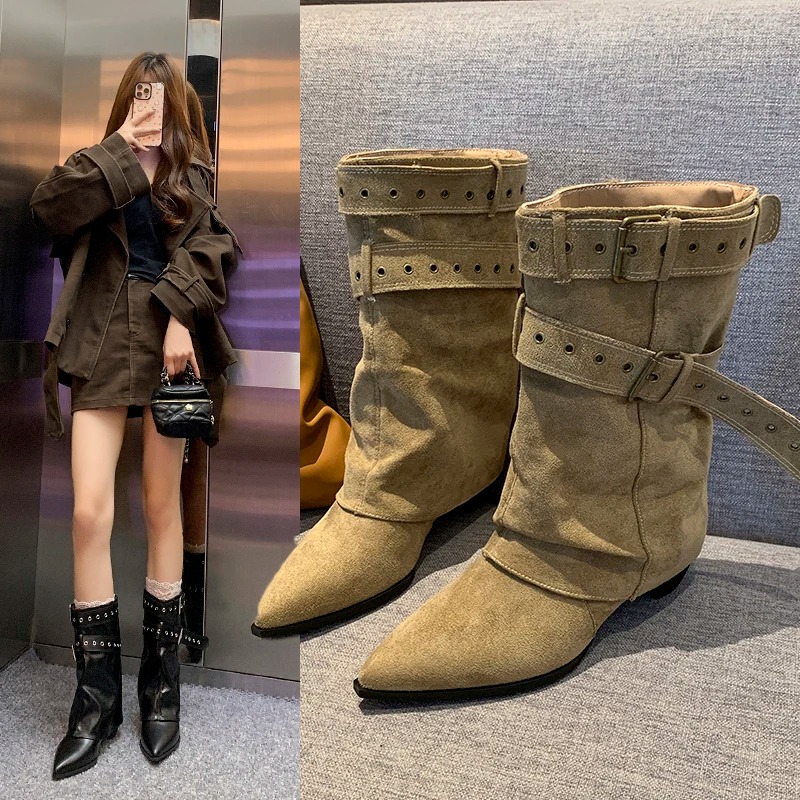 Women'S Shoes Trending 2025 - 2025 뾰족코 여성 겨울 부츠 디자이너