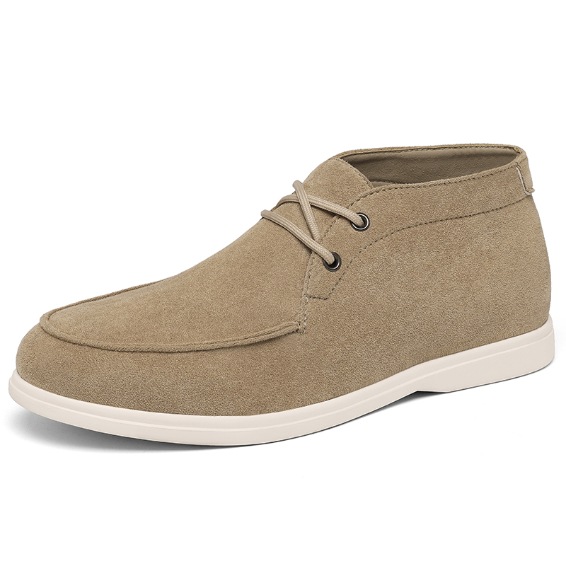 Suede Ankle Boot - 클래식 영국 스타일 스웨이드 가죽 처카