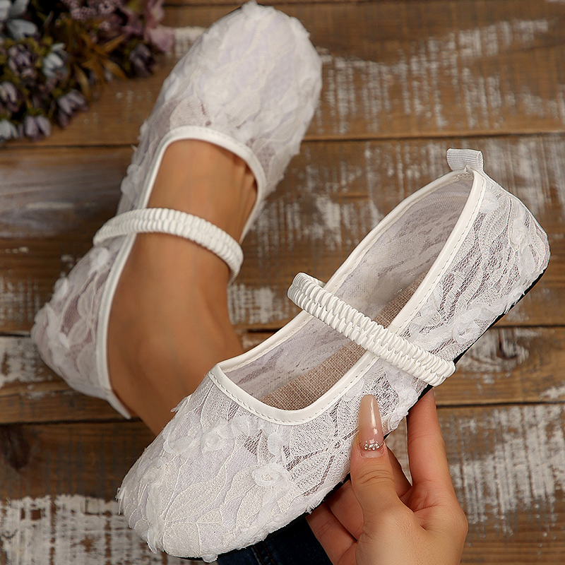 Shoes For Women Flats - 여성 신발 통기성 메쉬 플랫 신발