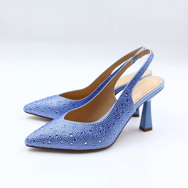 Women'S Shoes Large - 블링 라인스톤 포인티드 토 여름 여성