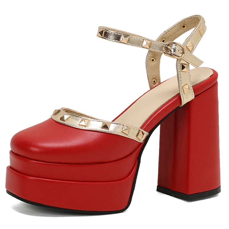 Women'S Shoes Large - 여성용 고급 하이힐 여름 샌들 플랫폼