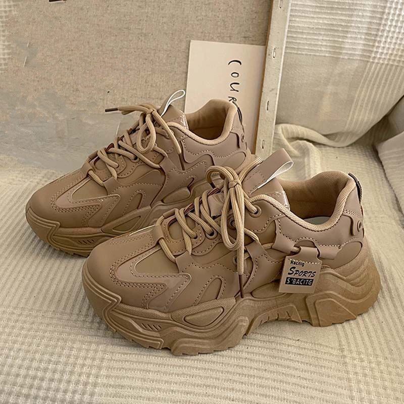 Women'S Shoes Trending 2025 - 트렌디한 여성용 두꺼운 밑창 아빠 신발