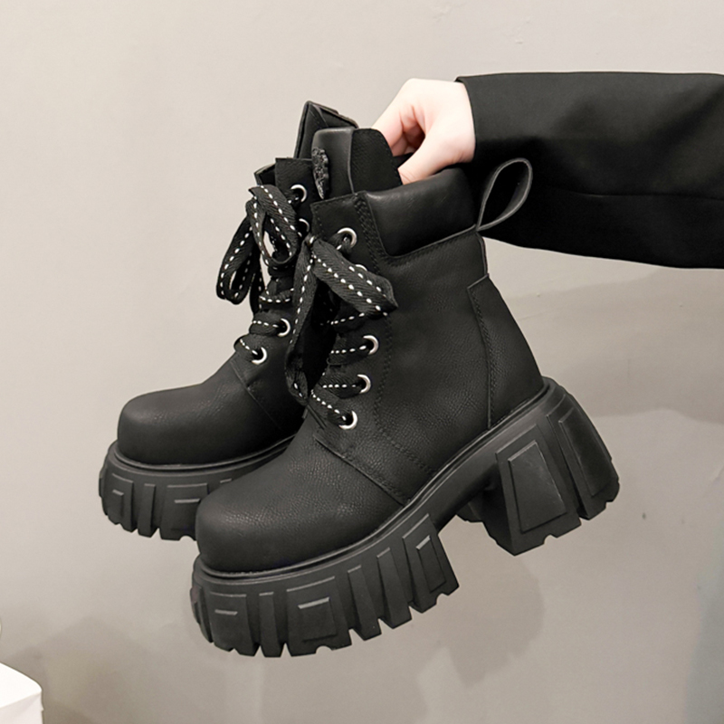 하이힐 여성 앵클 부츠 레이스업 플랫폼 슈즈 2025  - Women'S Shoes Trending 2025 리뷰 및 가격
