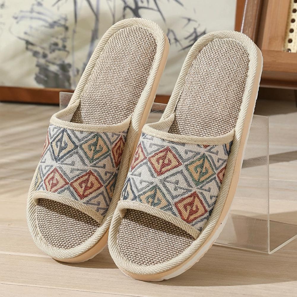 포시즌스 린넨 슬리퍼 커플용 통기성 실내 바닥 슬리퍼  - Mule Slip On 리뷰 및 가격
