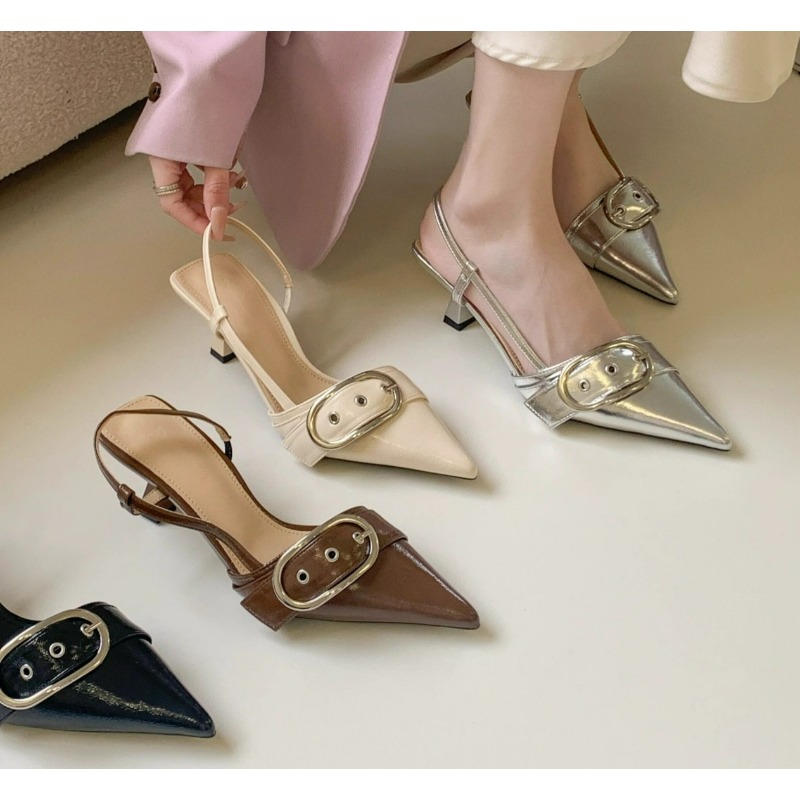 뉴 레트로 패션 섹시 디자이너 에나멜 가죽 포인티드 토 - Patent Leather Pump 리뷰 및 가격