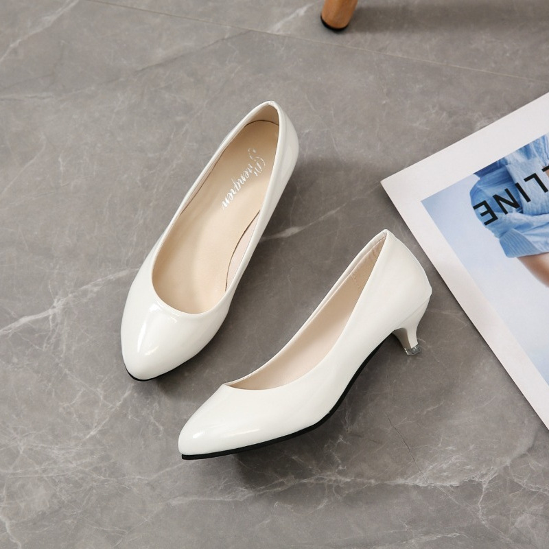 대형 사이즈 35-42 부드러운 여성용 미들힐 싱글 슈 - Women'S Shoes Large 리뷰 및 가격
