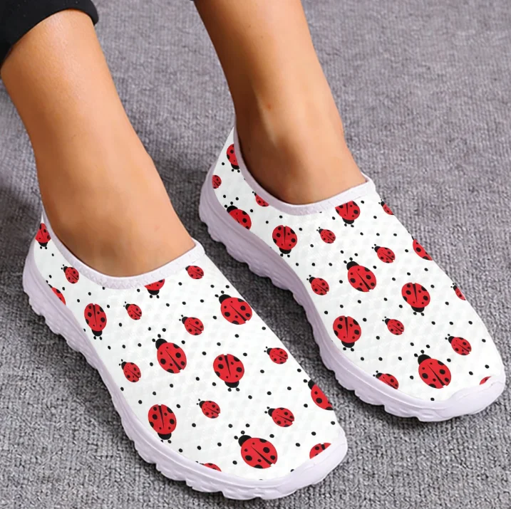 세븐 스타 레이디버그 메쉬 고품질 스니커즈 여성 남성  - Women'S Shoes For Tennis 리뷰 및 가격