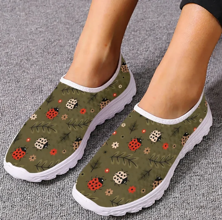 세븐 스타 레이디버그 메쉬 고품질 스니커즈 여성 남성  - Women'S Shoes For Tennis 리뷰 및 가격