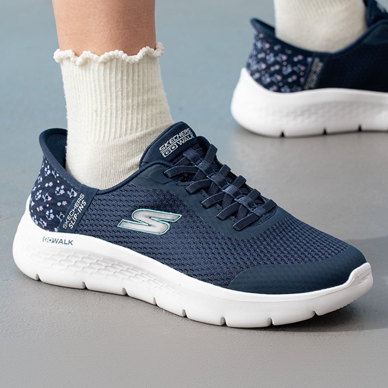 스케쳐스 125525-NVY 여성 슬립온 핸즈프리 워킹 - Women'S Shoes Navy Blue 리뷰 및 가격