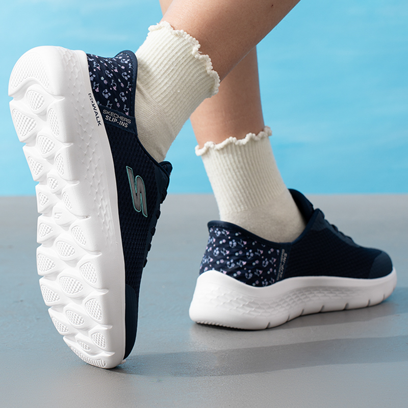 스케쳐스 125525-NVY 여성 슬립온 핸즈프리 워킹 - Women'S Shoes Navy Blue 리뷰 및 가격