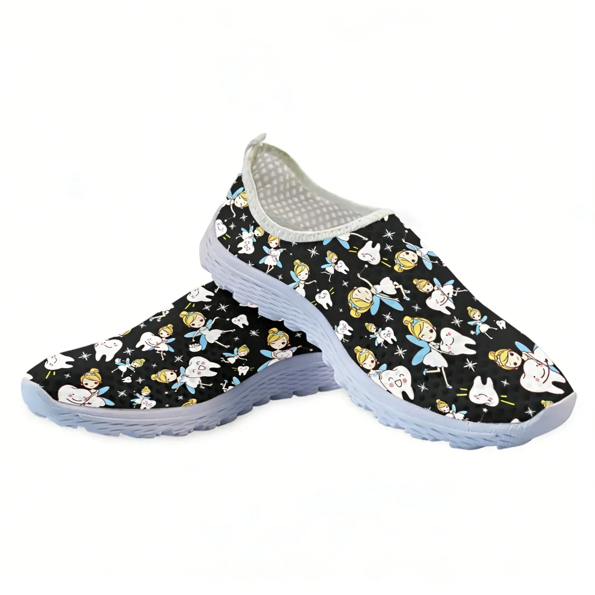 귀여운 만화 간호사 엘프/치아 메쉬 고품질 운동화 여성 - Women'S Shoes For Tennis 리뷰 및 가격