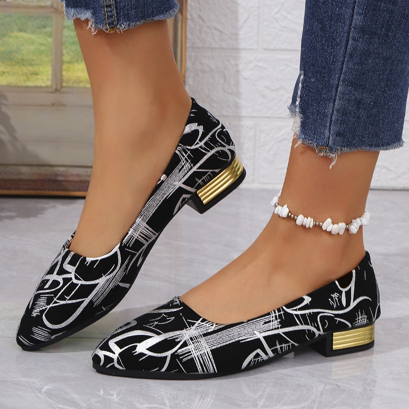 큰 사이즈, 두꺼운 굽, 패셔너블한 여성용 단화 202 - Women'S Shoes Large 리뷰 및 가격