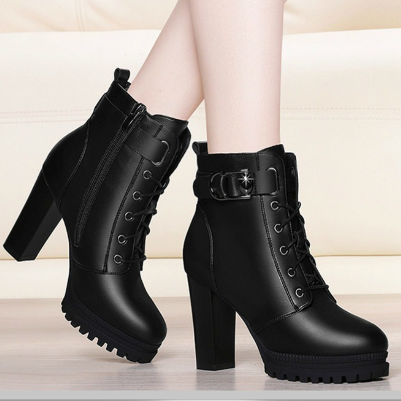 우아한 하이힐 여성 부츠 플랫폼 청키 슈즈 2025 트 - Women'S Shoes Trending 2025 리뷰 및 가격
