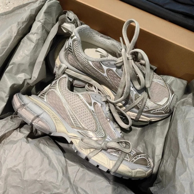 새로운 여성용 아빠 신발 통기성 좋은 빈티지 스타일 두 - Women'S Shoes For Tennis 리뷰 및 가격