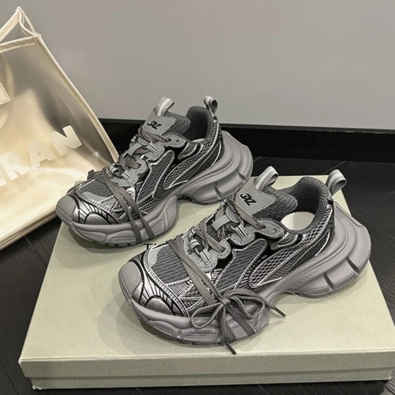 새로운 여성용 아빠 신발 통기성 좋은 빈티지 스타일 두 - Women'S Shoes For Tennis 리뷰 및 가격