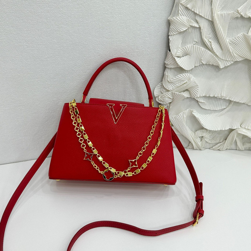 2025 럭셔리 고급 여성 V자형 메탈 체인 핸드백 인 - Women'S Shoes Louis Vuitton 리뷰 및 가격