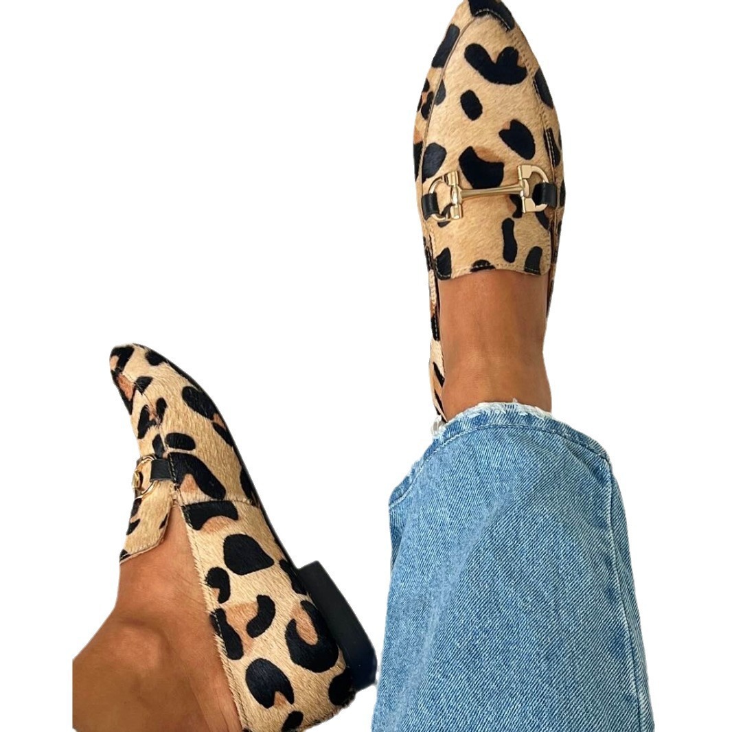 대형 사이즈 40-43 레오파드 프린트 여성화, 202 - Women'S Shoes Large 리뷰 및 가격