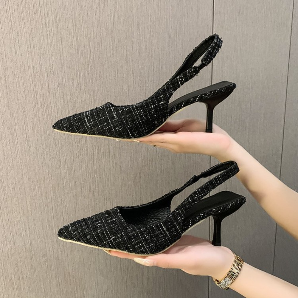 우아한 오피스 여성용 슬링백 스틸레토 슈즈 여름용 백리 - Women'S Shoes Veja 리뷰 및 가격