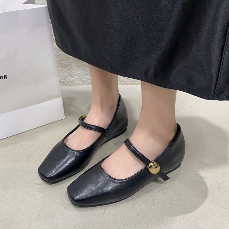 울트라 소프트 가죽 블랙 플랫 여성화 20266 신상  - Shoes For Women Flats 리뷰 및 가격