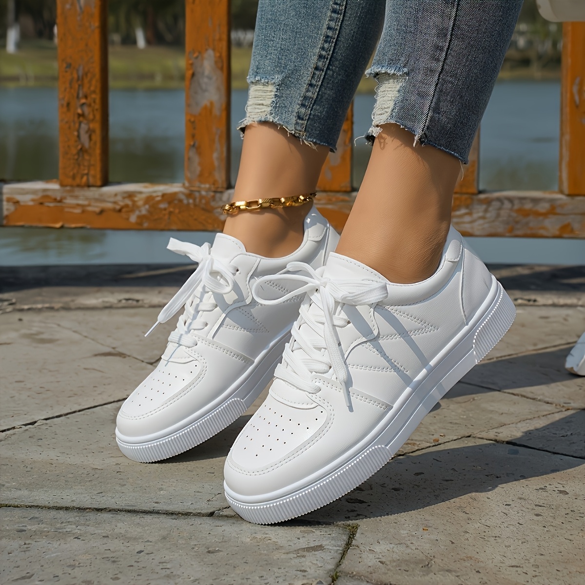 여성 운동화 러닝 통기성 가벼운 운동화 스포츠 캐주얼  - Women'S Shoes For Tennis 리뷰 및 가격