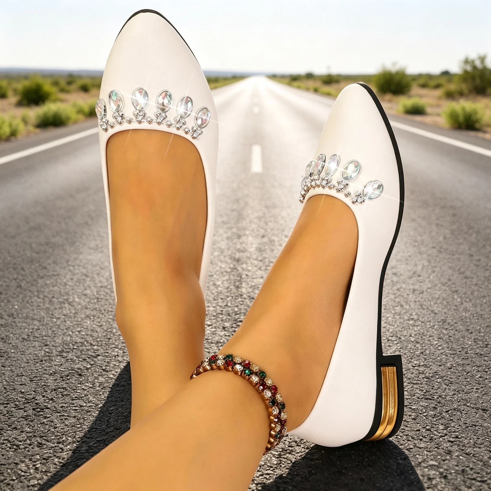 여성 플랫 포인티드 토 발레 슈즈 플러스 사이즈 플랫  - Shoes For Women Flats 리뷰 및 가격