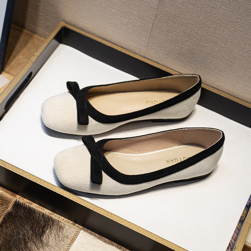 큰 사이즈 여성 플랫 슈즈 부드러운 벨벳 표면 와이드  - Women'S Shoes Large 리뷰 및 가격