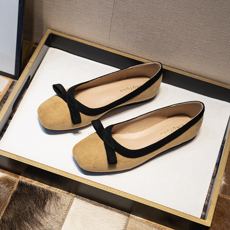 큰 사이즈 여성 플랫 슈즈 부드러운 벨벳 표면 와이드  - Women'S Shoes Large 리뷰 및 가격
