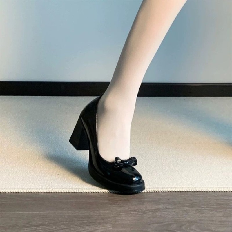 스위트 블랙 플랫폼 메리 제인 슈즈 여성용 페이턴트 가 - Patent Leather Pump 리뷰 및 가격