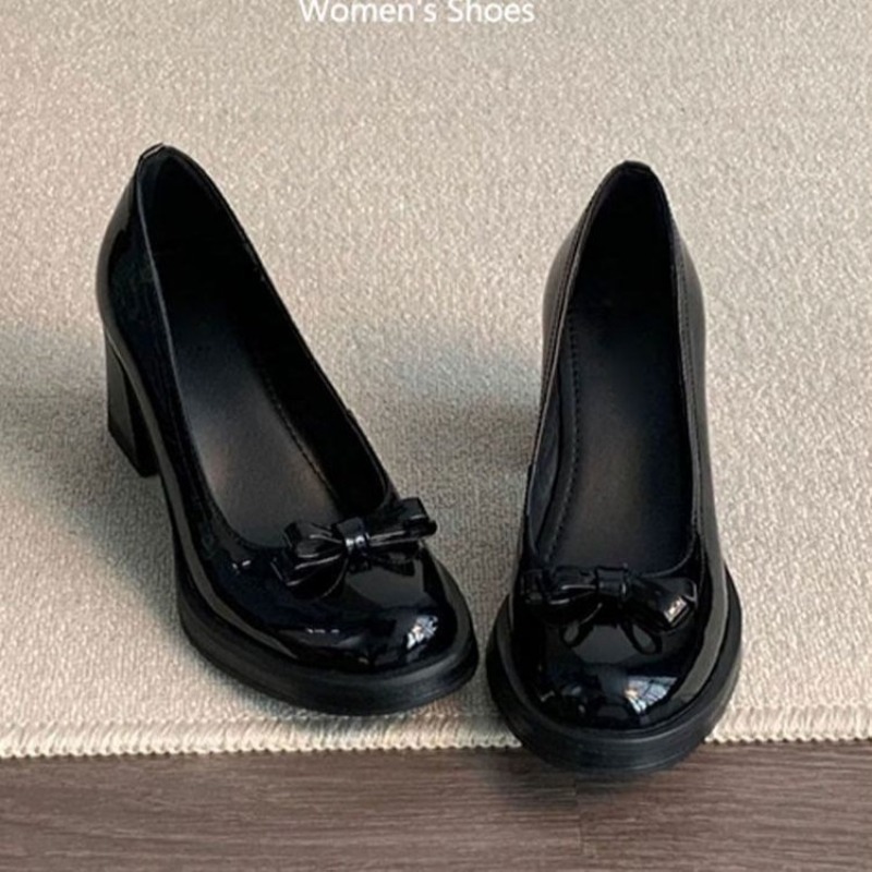스위트 블랙 플랫폼 메리 제인 슈즈 여성용 페이턴트 가 - Patent Leather Pump 리뷰 및 가격