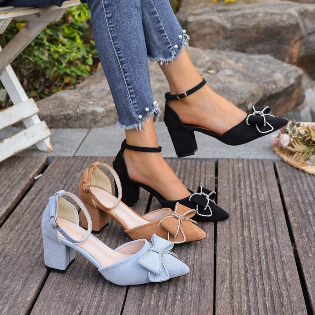 2026년 여름 여성용 하이힐 샌들 포인티드 토 버클  - Women'S Shoes Large 리뷰 및 가격