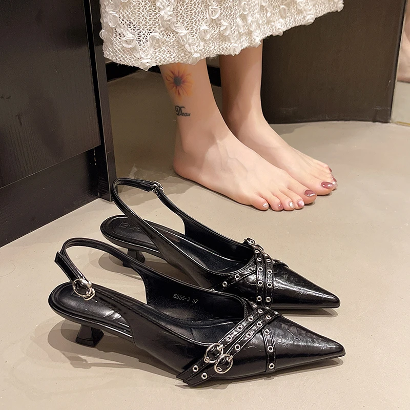 2025 신상 여성 포인티드 토 샌들 하이힐 슈즈 여성 - Women'S Shoes Trending 2025 리뷰 및 가격