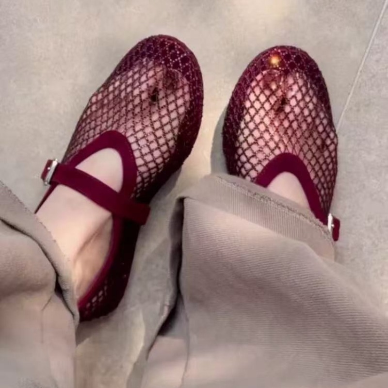 속이 빈 라인스톤 바오토우 샌들 여성용 2026 신상  - Mule Slip On 리뷰 및 가격