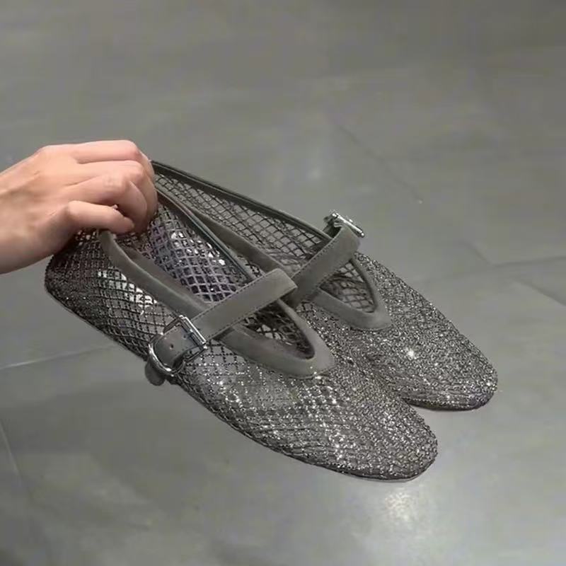 속이 빈 라인스톤 바오토우 샌들 여성용 2026 신상  - Mule Slip On 리뷰 및 가격