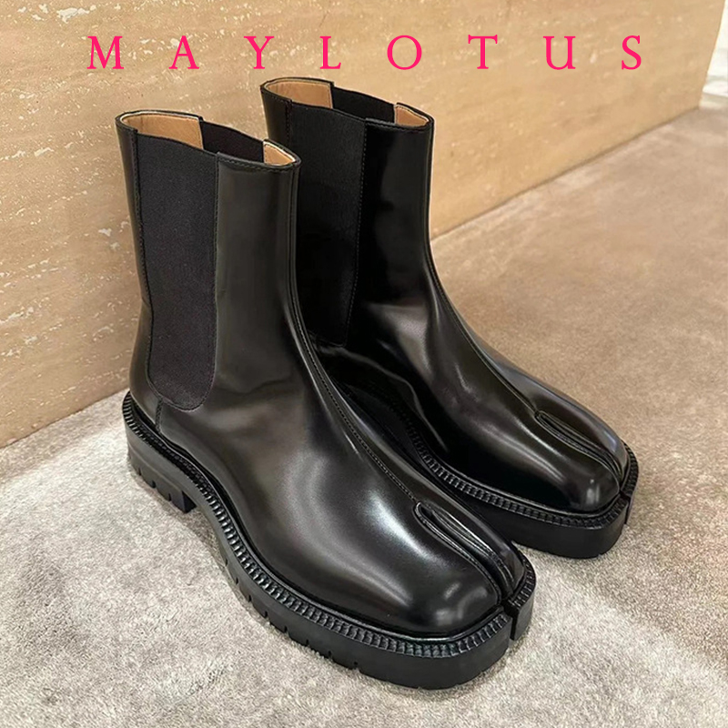 2026 레트로 스플릿 토 앵클 부츠 페이턴트 가죽 신 - Suede Ankle Boot 리뷰 및 가격