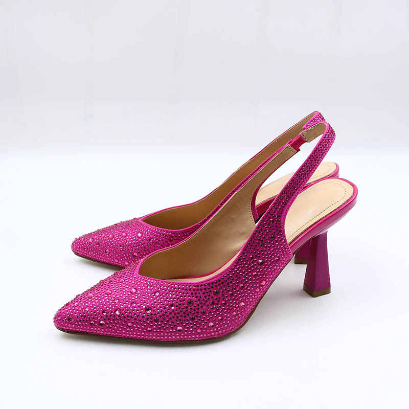 블링 라인스톤 포인티드 토 여름 여성 샌들 스틸레토 하 - Women'S Shoes Large 리뷰 및 가격