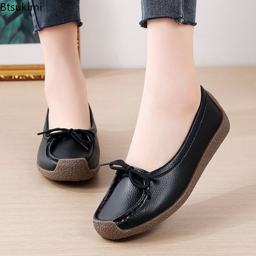 2026년 신상 엄마 신발 편안한 소가죽 힘줄 밑창 여 - Shoes For Women Flats 리뷰 및 가격