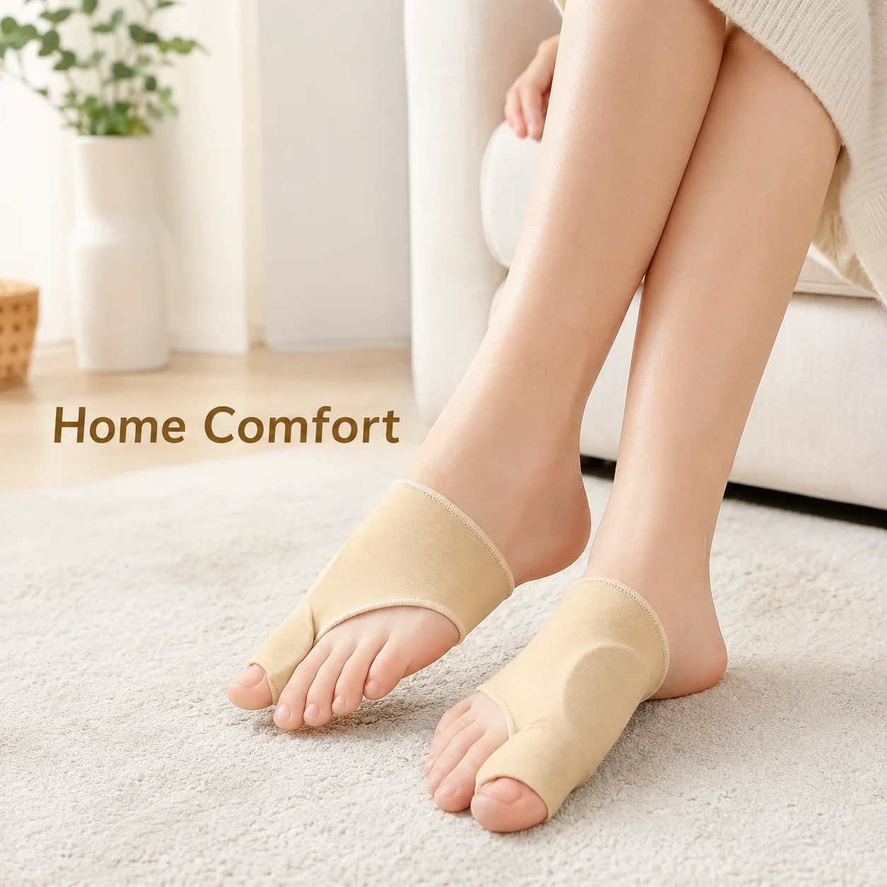 빅토우 세퍼레이터 슬리브, 버니언 보호대, 부드러운 탄 - Women'S Shoes For Bunions 리뷰 및 가격