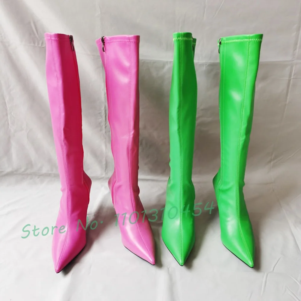 여성용 슈퍼 포인트 니 하이 부츠, 섹시한 핫 방수 핑 - Women Shoes Waterproof 리뷰 및 가격
