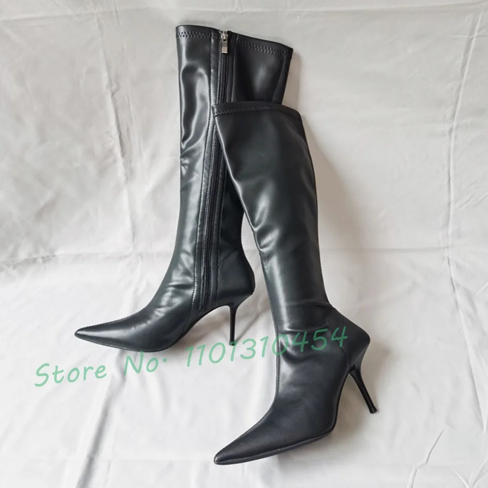 여성용 슈퍼 포인트 니 하이 부츠, 섹시한 핫 방수 핑 - Women Shoes Waterproof 리뷰 및 가격