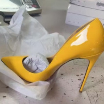 새로운 12cm 래커 가죽 섹시한 뾰족한 패션 하이힐  - Patent Leather Pump 리뷰 및 가격
